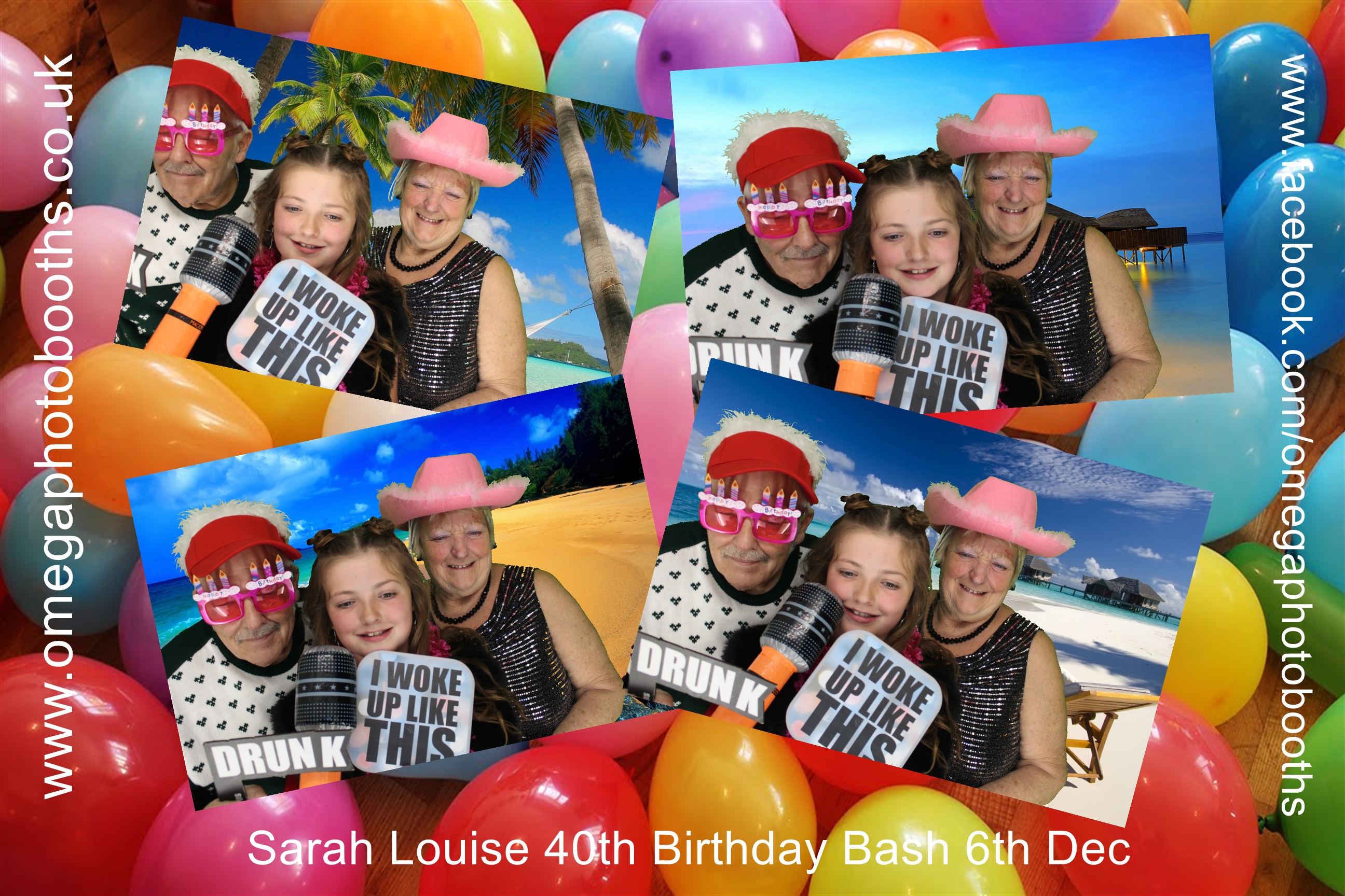 Sarah Louise 40th  | View more photos from the event at gallery.omegaphotobooths.co.uk/u/Omega-Photobooths/Sarah-Louise-40th
